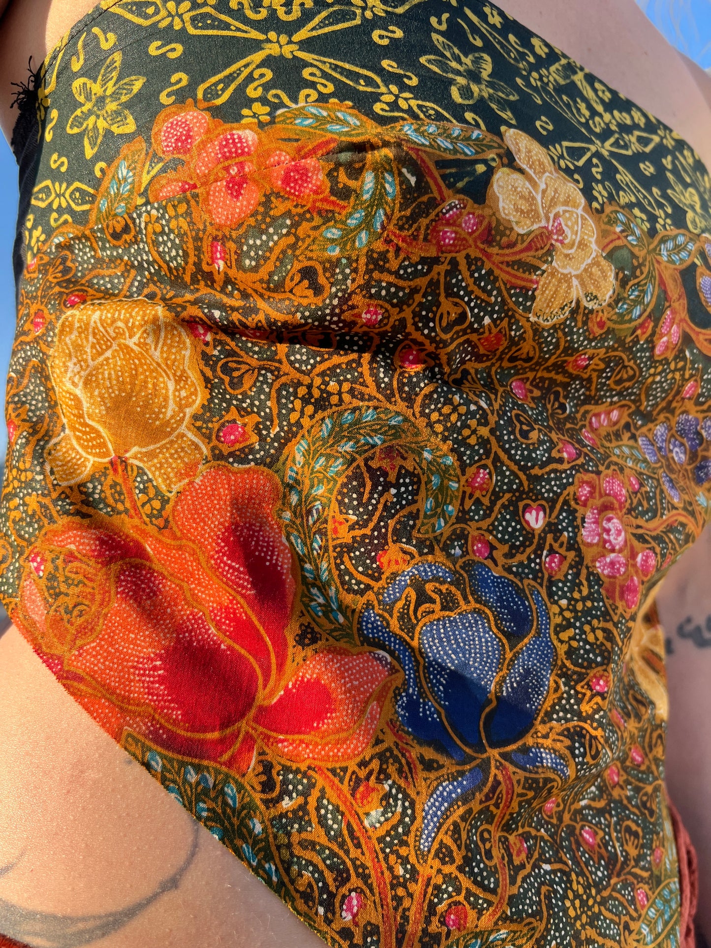 70’s BATIK BANDANA TOP