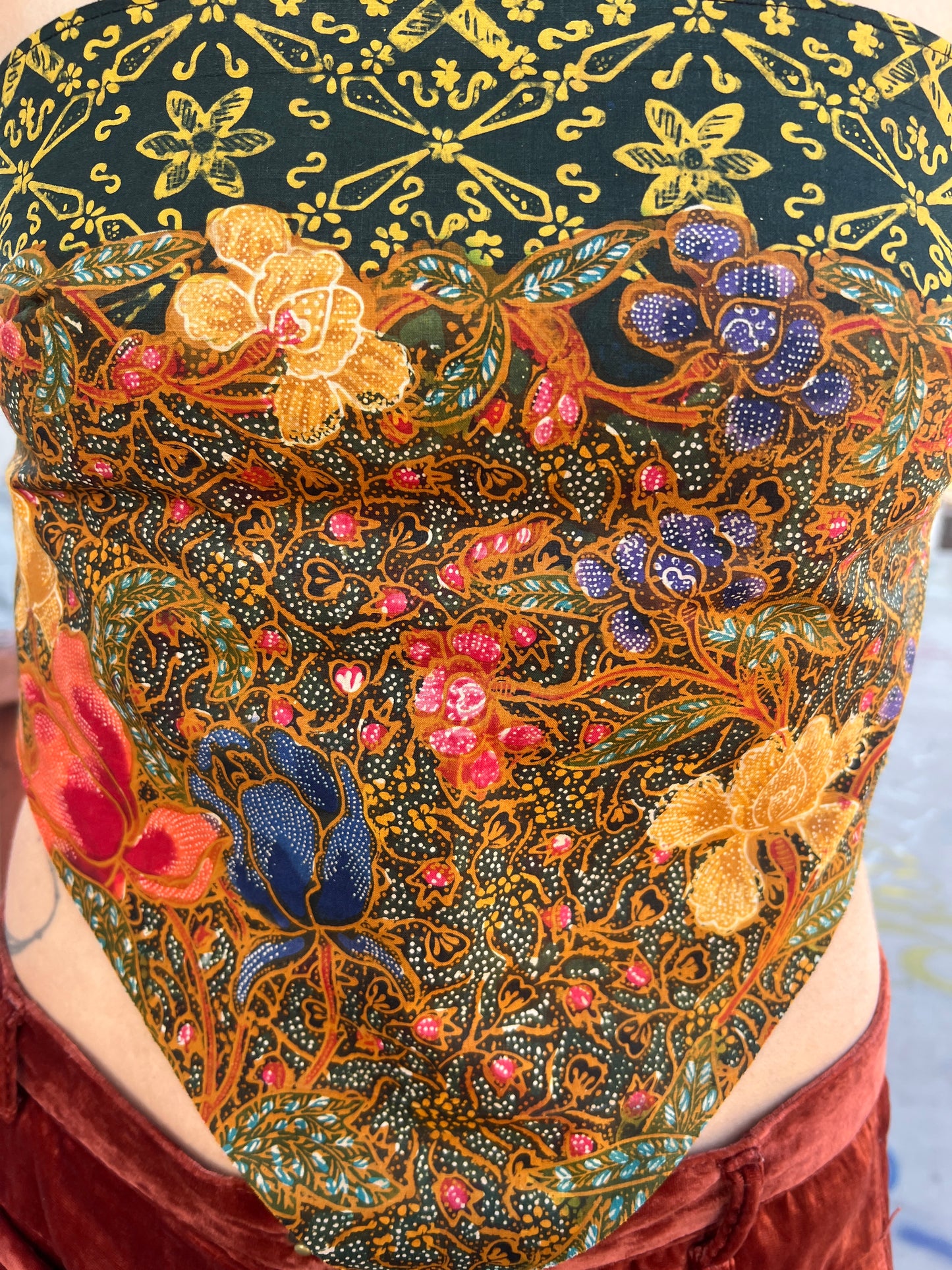 70’s BATIK BANDANA TOP