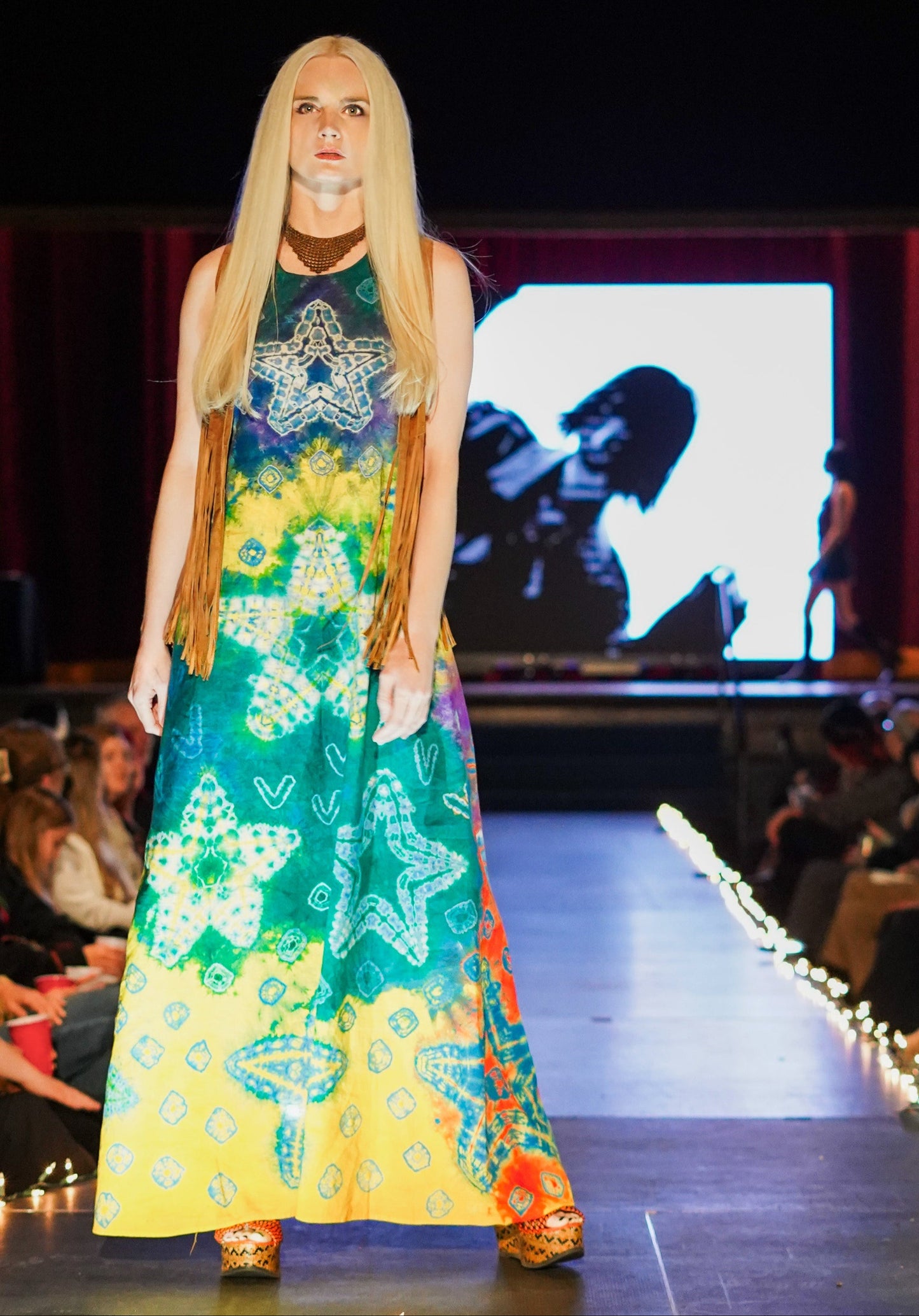 'DARK STAR' VINTAGE MIHITABEL DRESS