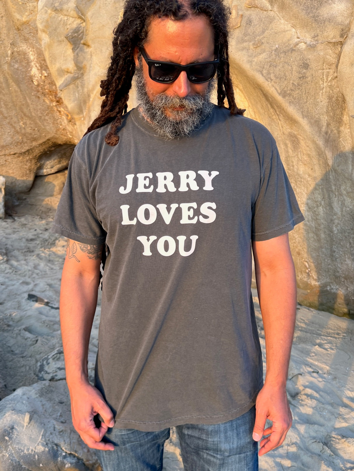 JERRY LOVES YOU TEE (REGULAR LENGTH)