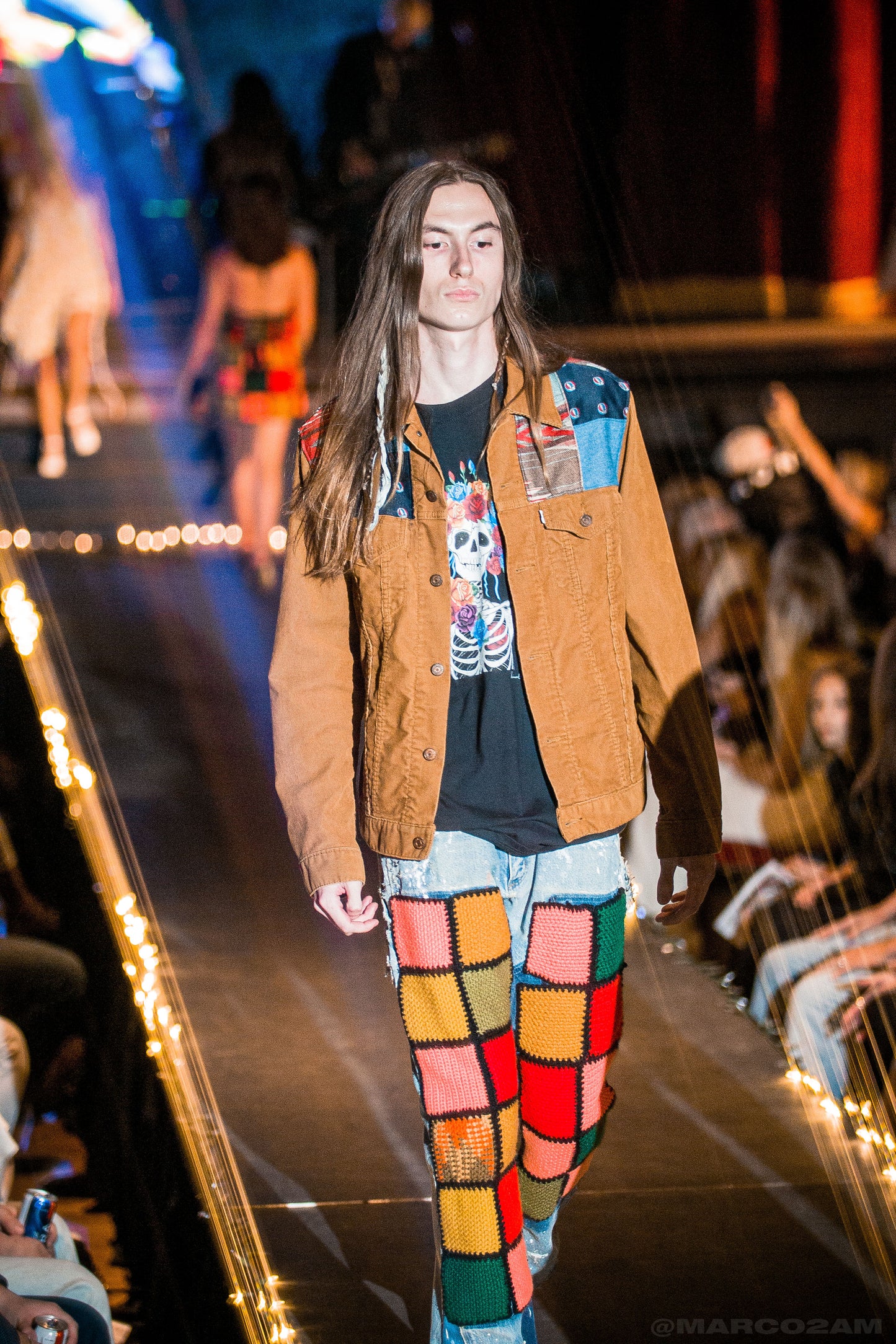 HEALY STEALIE PATCHWORK WOVENFREE + BRC VINTAGE LEVI'S JACKET
