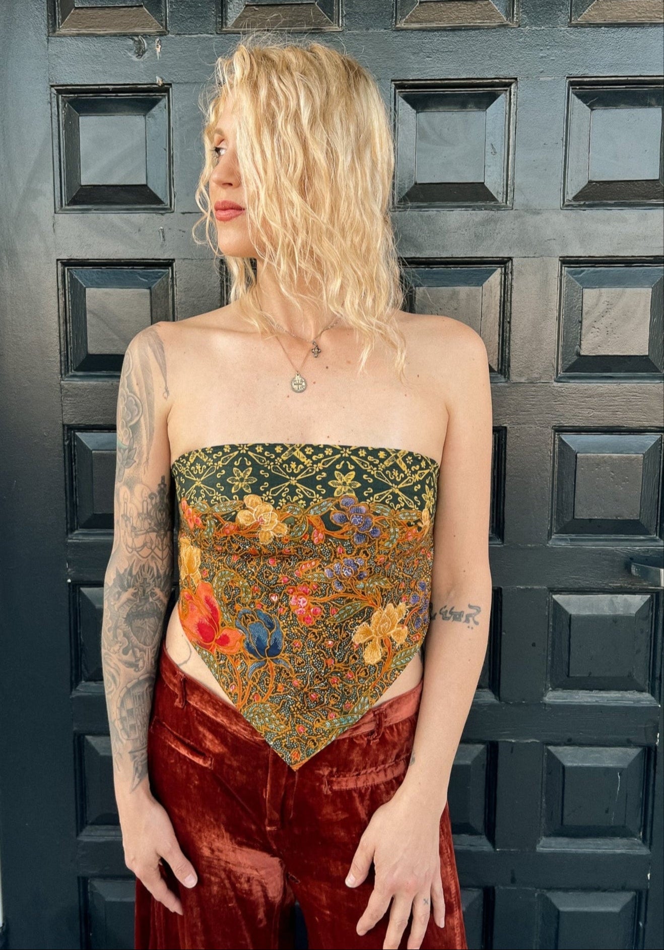 70’s BATIK BANDANA TOP