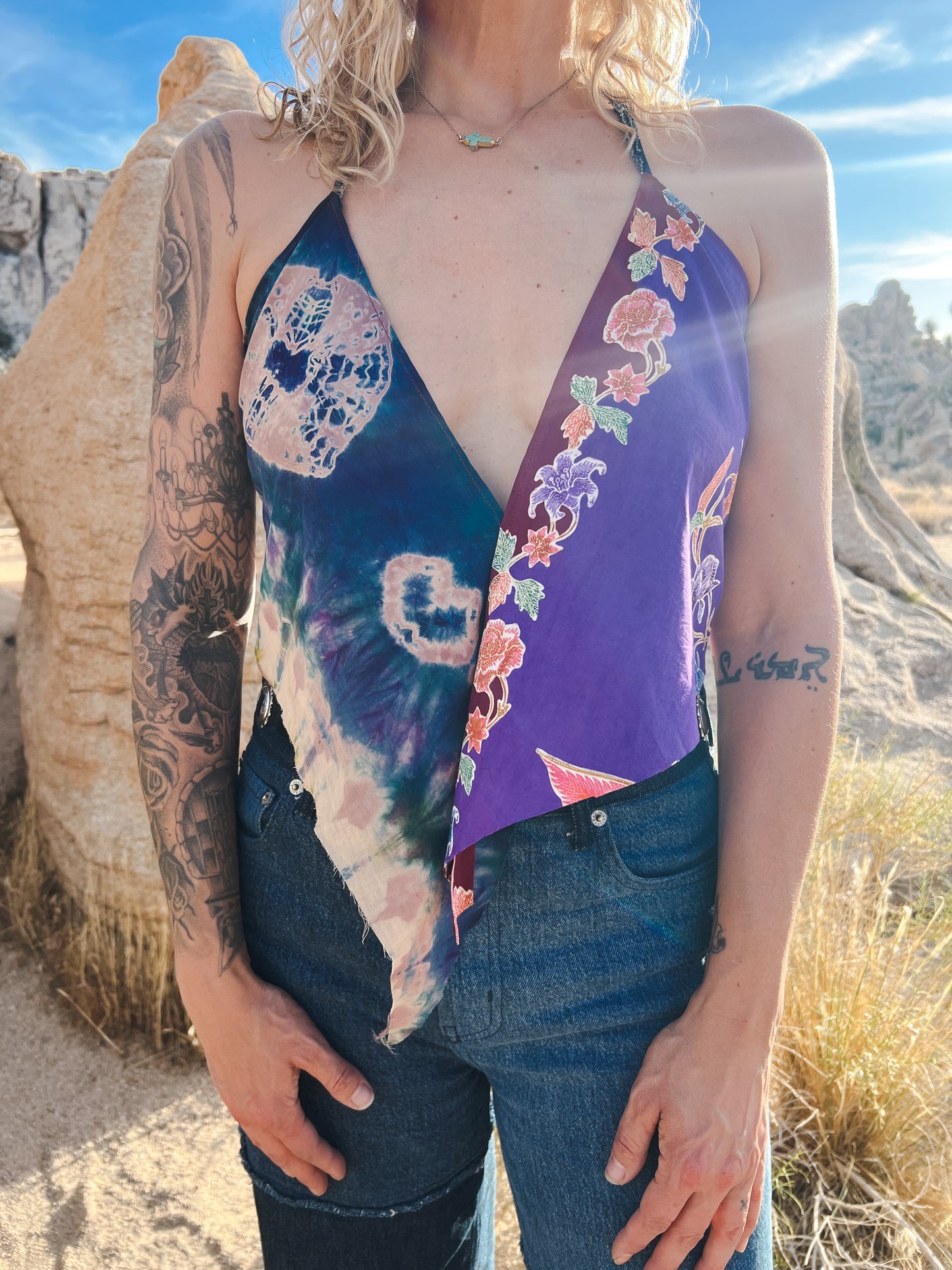 THE SPIN HALTER TOP