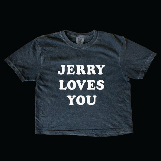 JERRY LOVES YOU TEE (BOXY CROP)