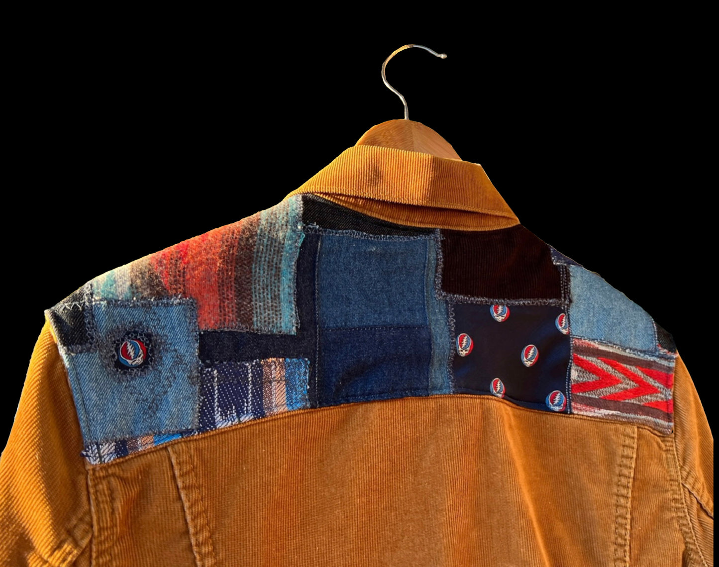 HEALY STEALIE PATCHWORK WOVENFREE + BRC VINTAGE LEVI'S JACKET