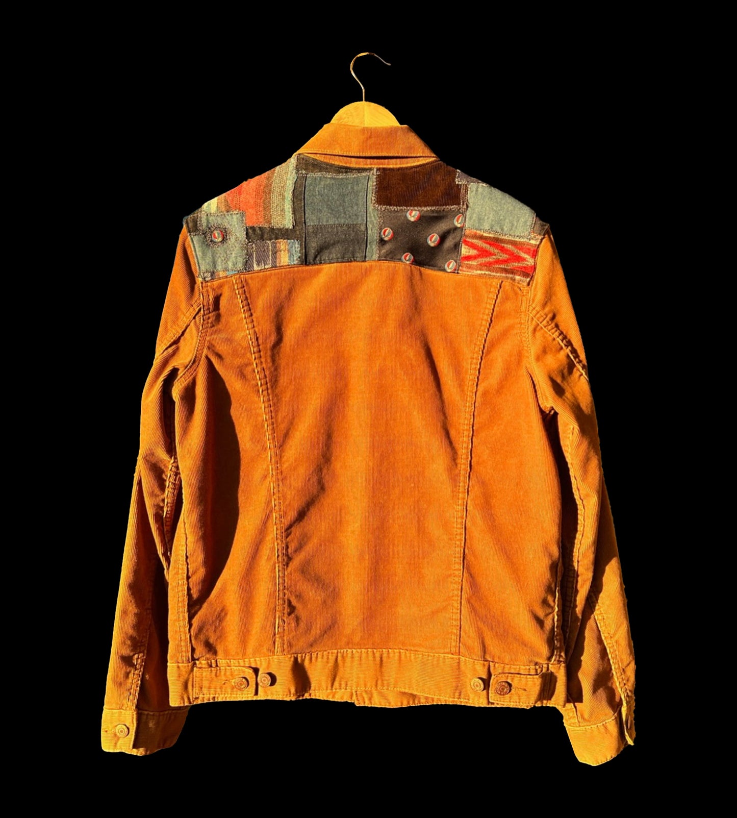 HEALY STEALIE PATCHWORK WOVENFREE + BRC VINTAGE LEVI'S JACKET