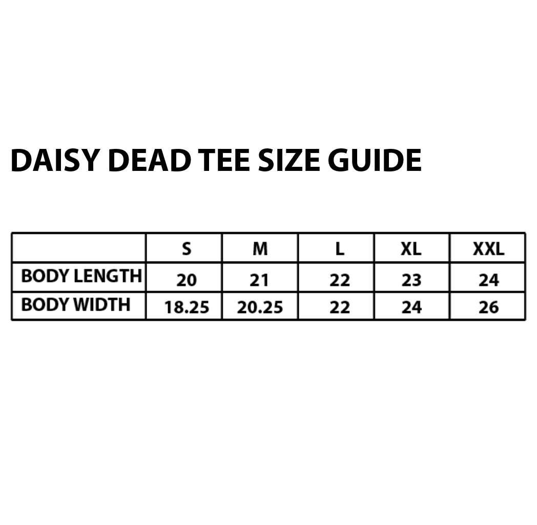 DAISY DEAD TEE (BOXY CROP)