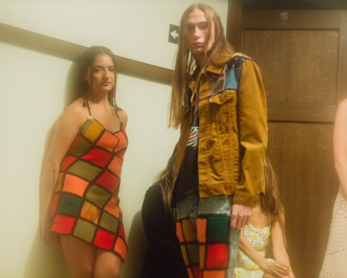 HEALY STEALIE PATCHWORK WOVENFREE + BRC VINTAGE LEVI'S JACKET