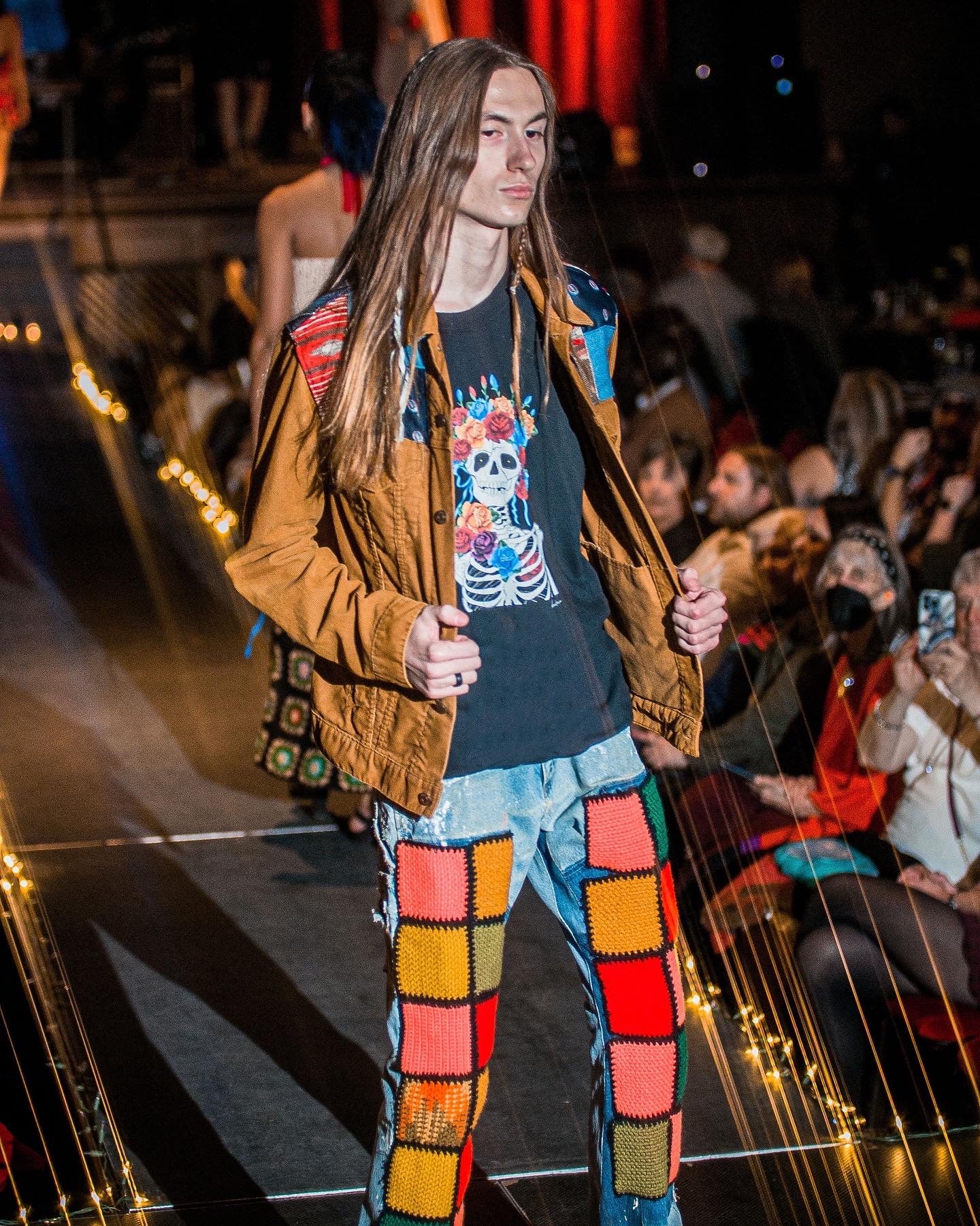 HEALY STEALIE PATCHWORK WOVENFREE + BRC VINTAGE LEVI'S JACKET