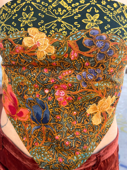70’s BATIK BANDANA TOP