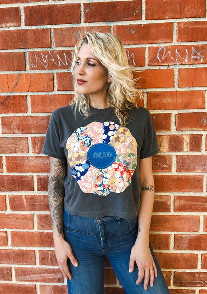 DAISY DEAD TEE (BOXY CROP)