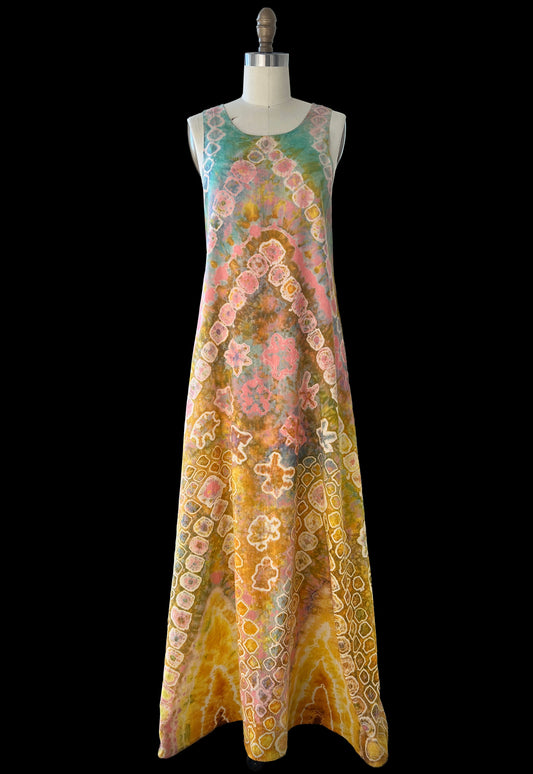 ‘SKY WAS YELLOW' VINTAGE MIHITABEL DRESS