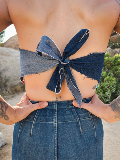 SUNSET BANDANA TOP