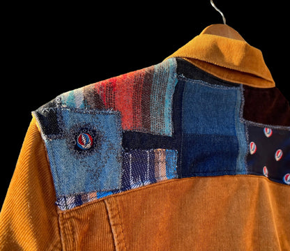 HEALY STEALIE PATCHWORK WOVENFREE + BRC VINTAGE LEVI'S JACKET