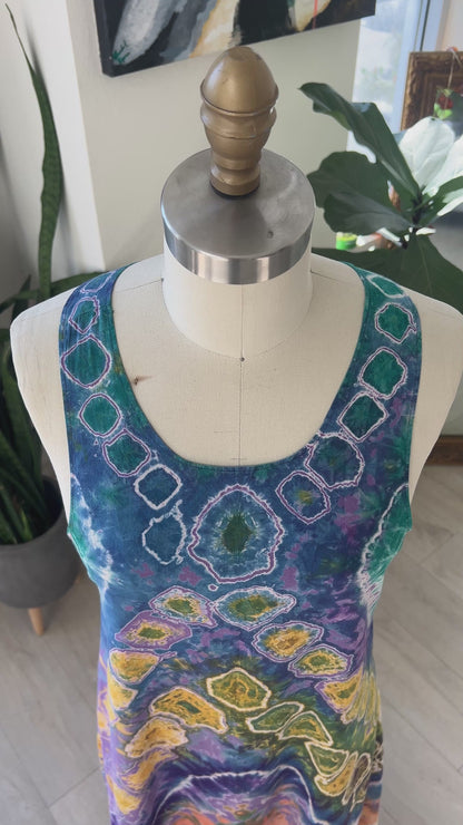 'STELLA BLUE' VINTAGE MIHITABEL DRESS